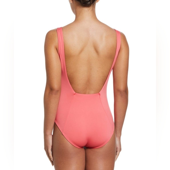 Nike Sea Coral U-Back One-Piece Bathing Suit XXL - Picture 2 of 6